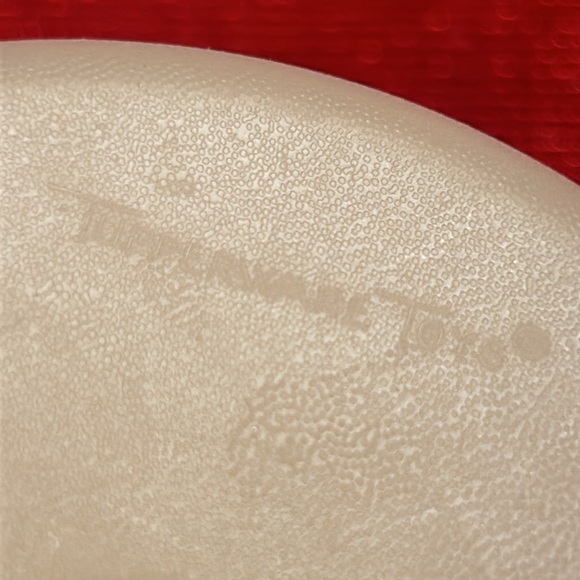 Vintage 70s Tupperware Toys Mini Yellow Cake Keeper Taker Play Set - Picture 4 of 6